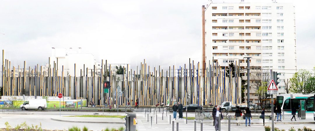 Silo-aimant / Sculpture éphémère // non réalisé /// 2014
