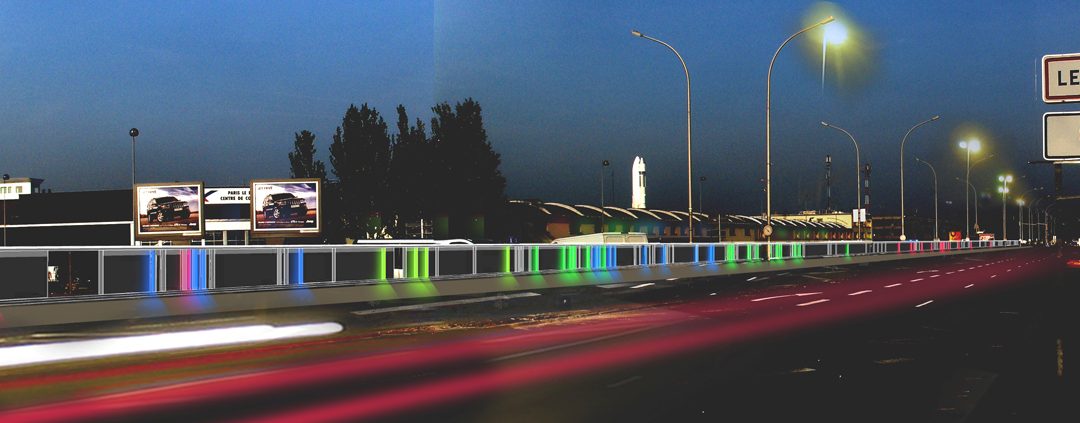 Requalification de la RN2-RN17 / esquisse pour intervention artistique // Le Blanc Mesnil /// 2007