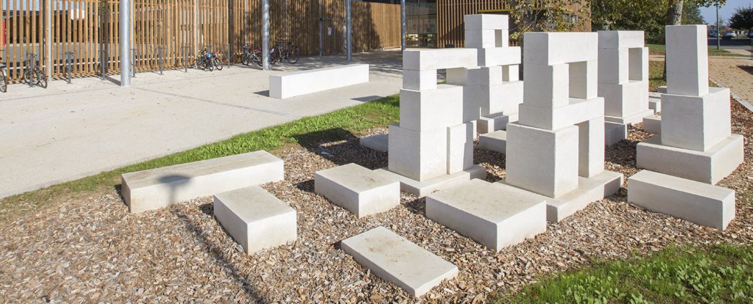 LAS PIEDRAS DEL CIELO /// SCULPTURE JOUABLE // POITIERS / 2017